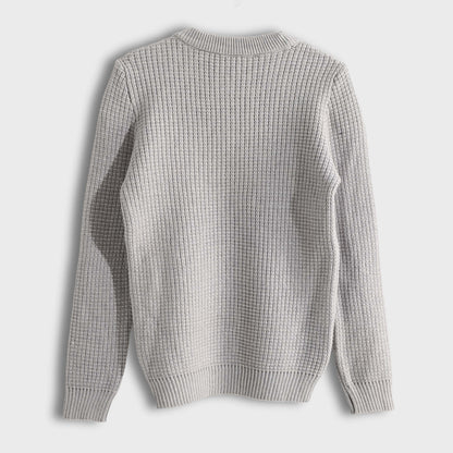 Bundle Of 4 Bucklet Round Neck Plain Biscuit