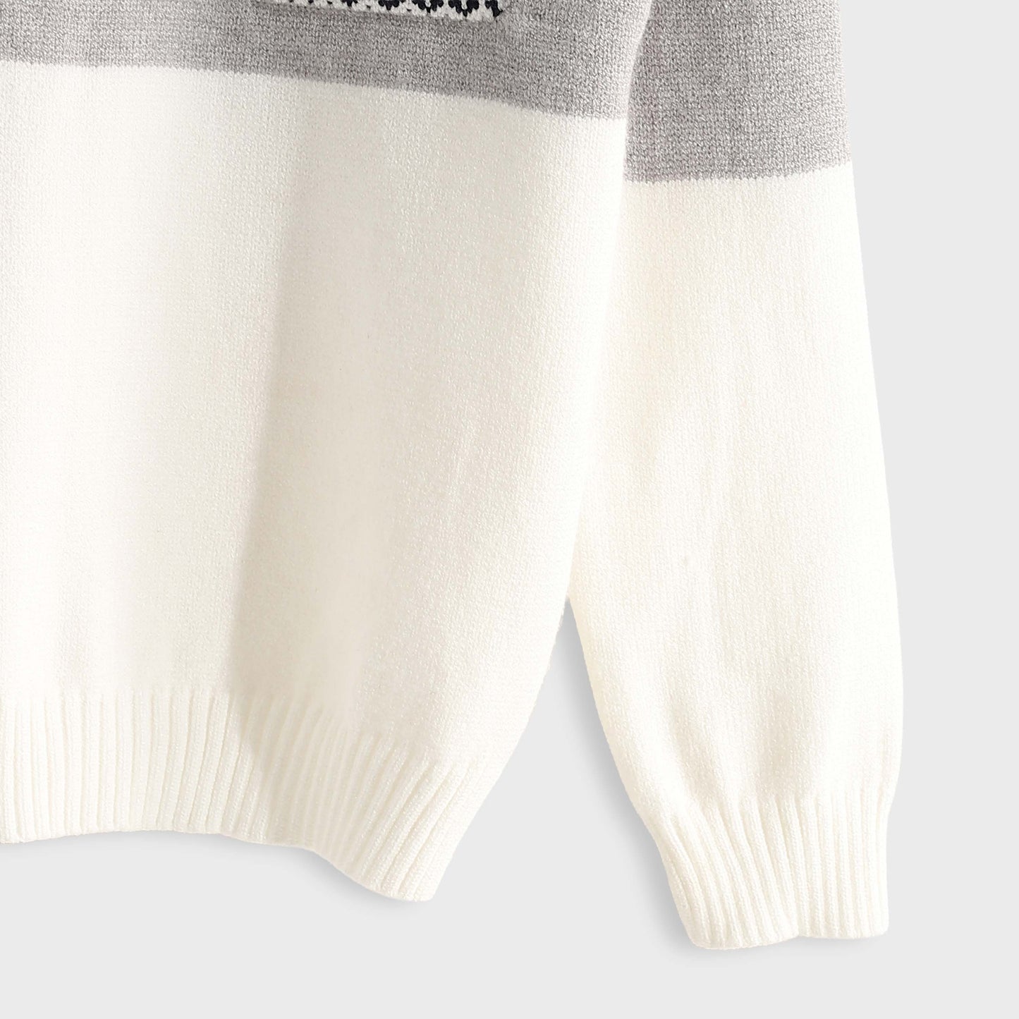 Half Zipper Pullover - بلوفر بنصف سحاب