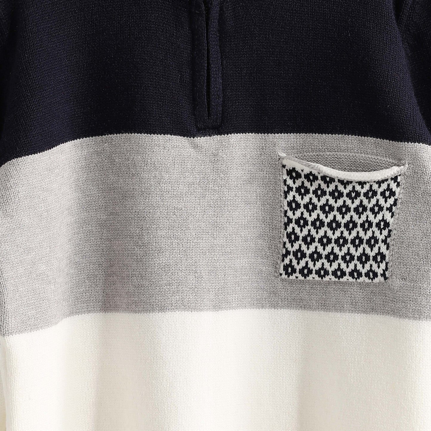 Half Zipper Pullover - بلوفر بنصف سحاب