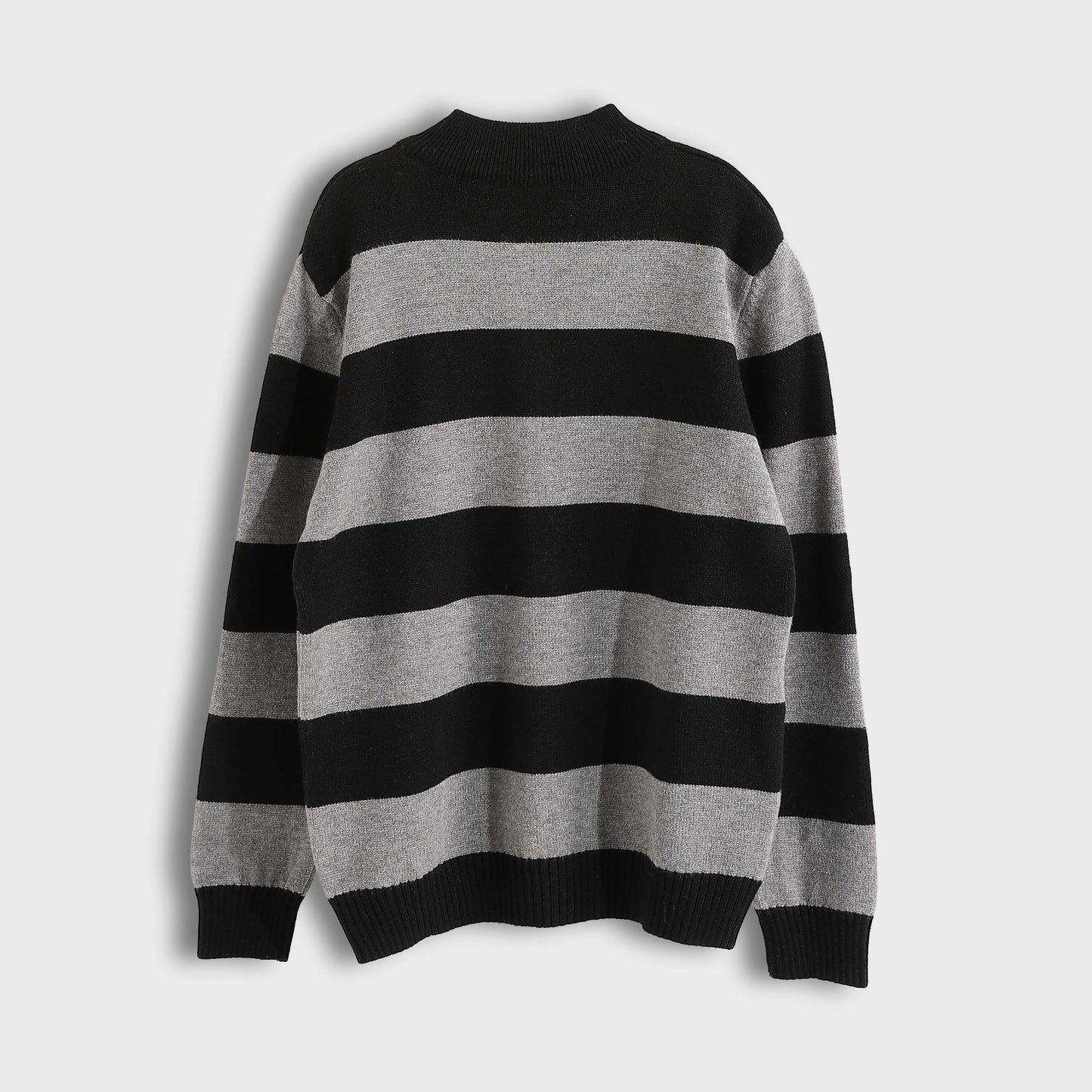 Long Zipper Pullover - بلوفر طويل بسحاب