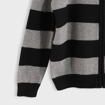 Long Zipper Pullover - بلوفر طويل بسحاب