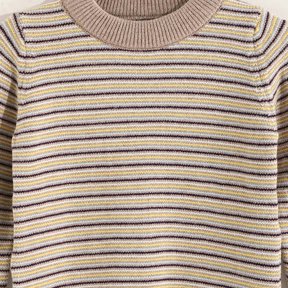 Thinly Striped Pullover - بلوفر مخطط رفيع