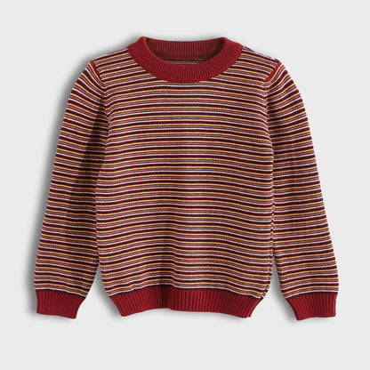 Thinly Striped Pullover - بلوفر مخطط رفيع