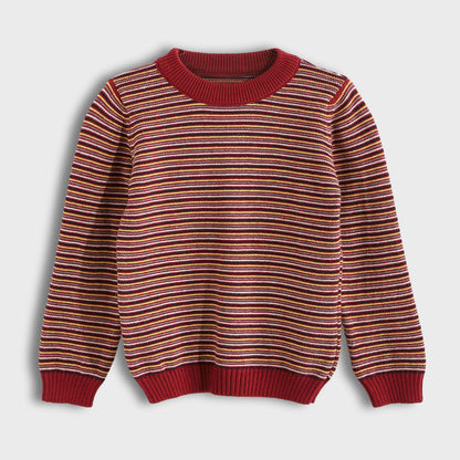 Thinly Striped Pullover - بلوفر مخطط رفيع
