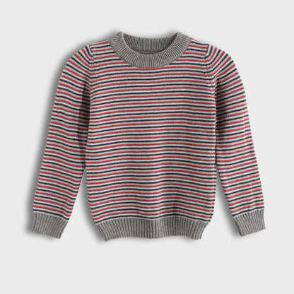 Thinly Striped Pullover - بلوفر مخطط رفيع