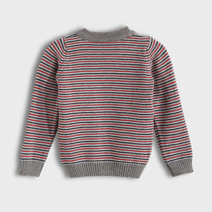 Thinly Striped Pullover - بلوفر مخطط رفيع