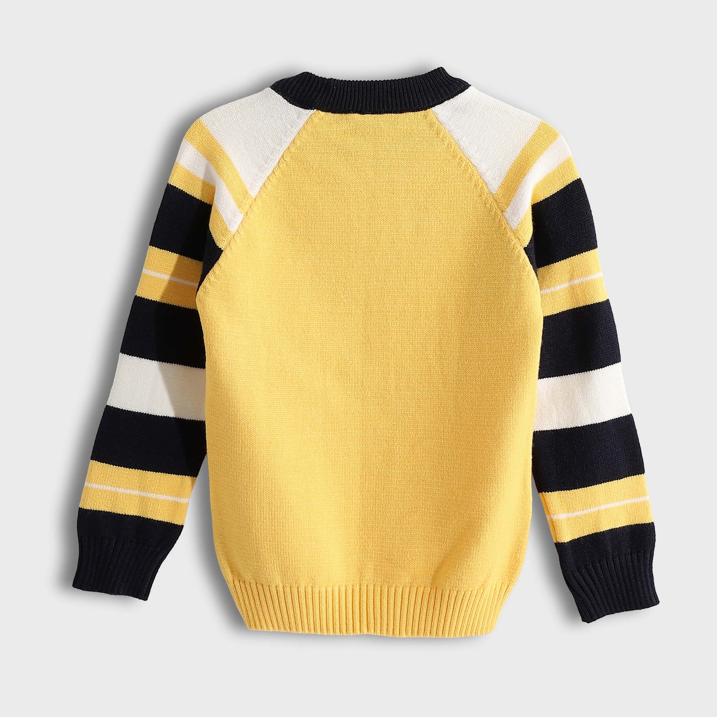 Crew Pullover Neck Pullover - بلوفر برقبة دائرية