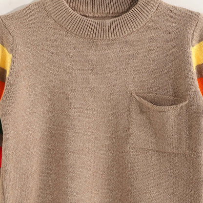 Long Sleeve Pullover - بلوفر بأكمام طويلة