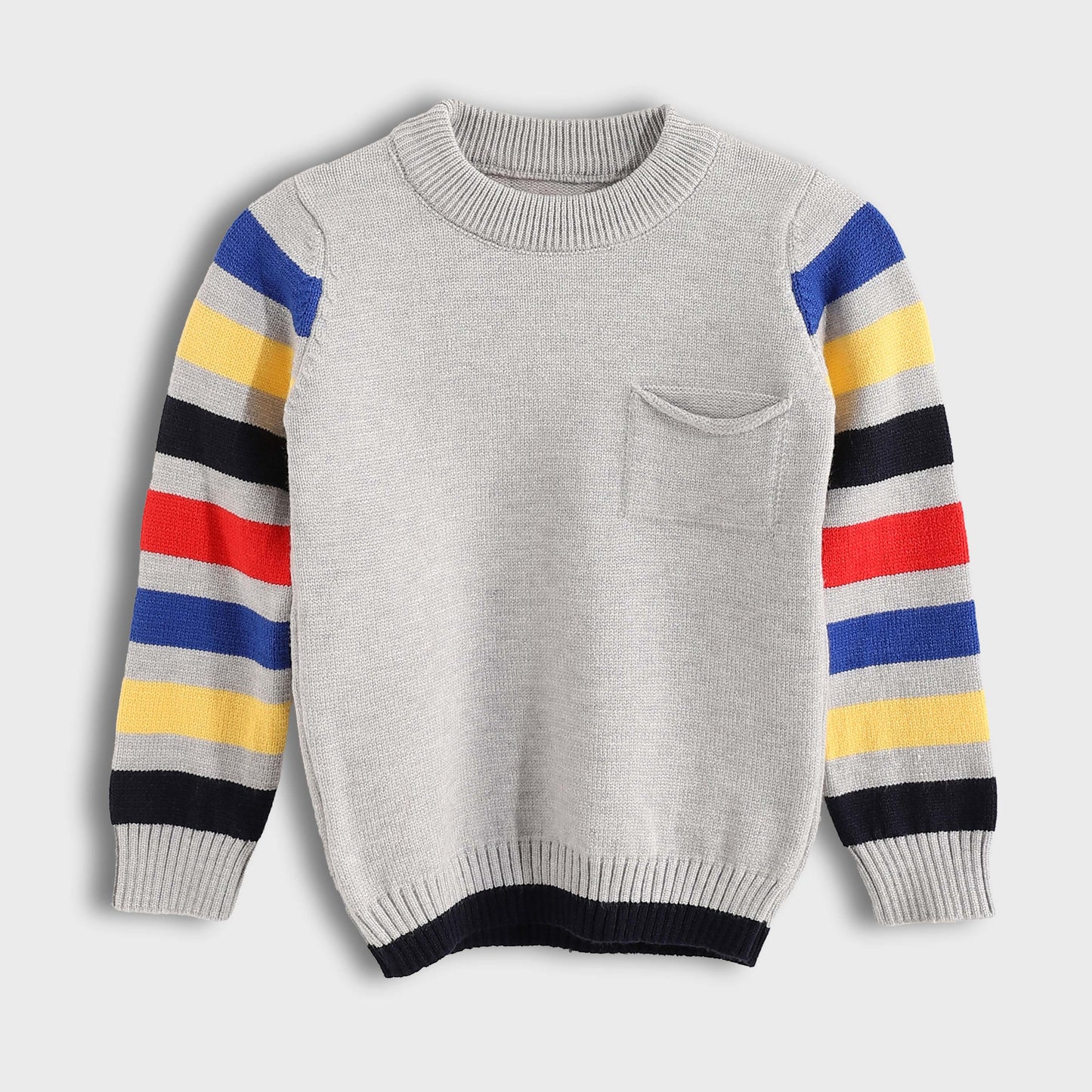 Long Sleeve Pullover - بلوفر بأكمام طويلة