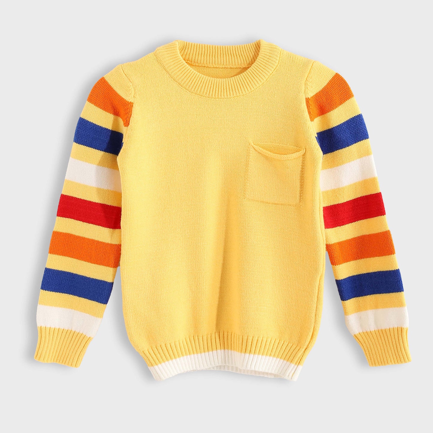 Long Sleeve Pullover - بلوفر بأكمام طويلة