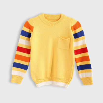 Long Sleeve Pullover - بلوفر بأكمام طويلة