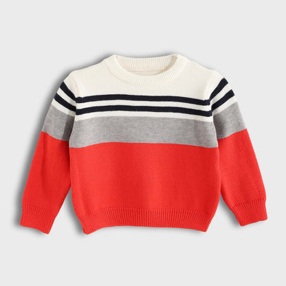 Bundle Of 2 Pullover Ronda Bouclette Striped