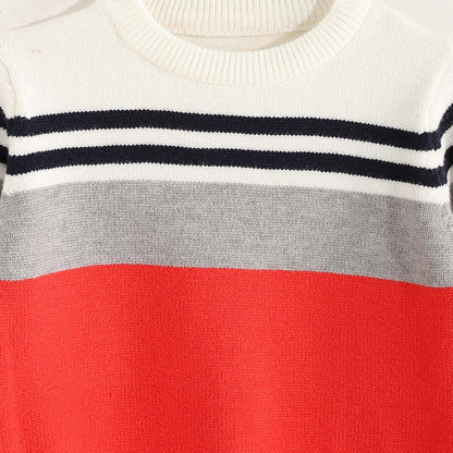 Bundle Of 2 Pullover Ronda Bouclette Striped