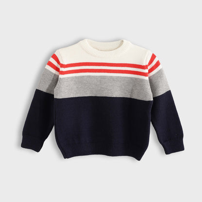 Bundle Of 2 Pullover Ronda Bouclette Striped