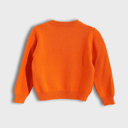 Round Neck Plain Pullover