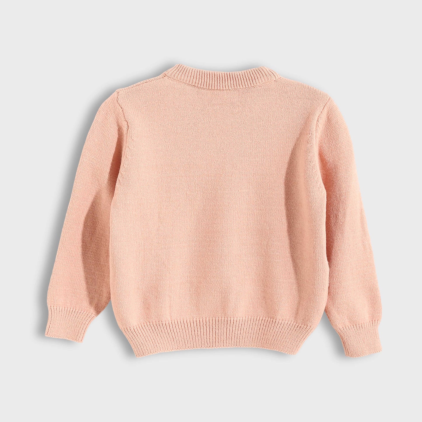 Round Neck Plain Pullover