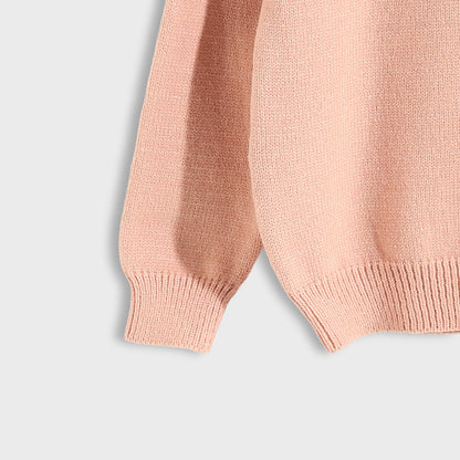 Round Neck Plain Pullover