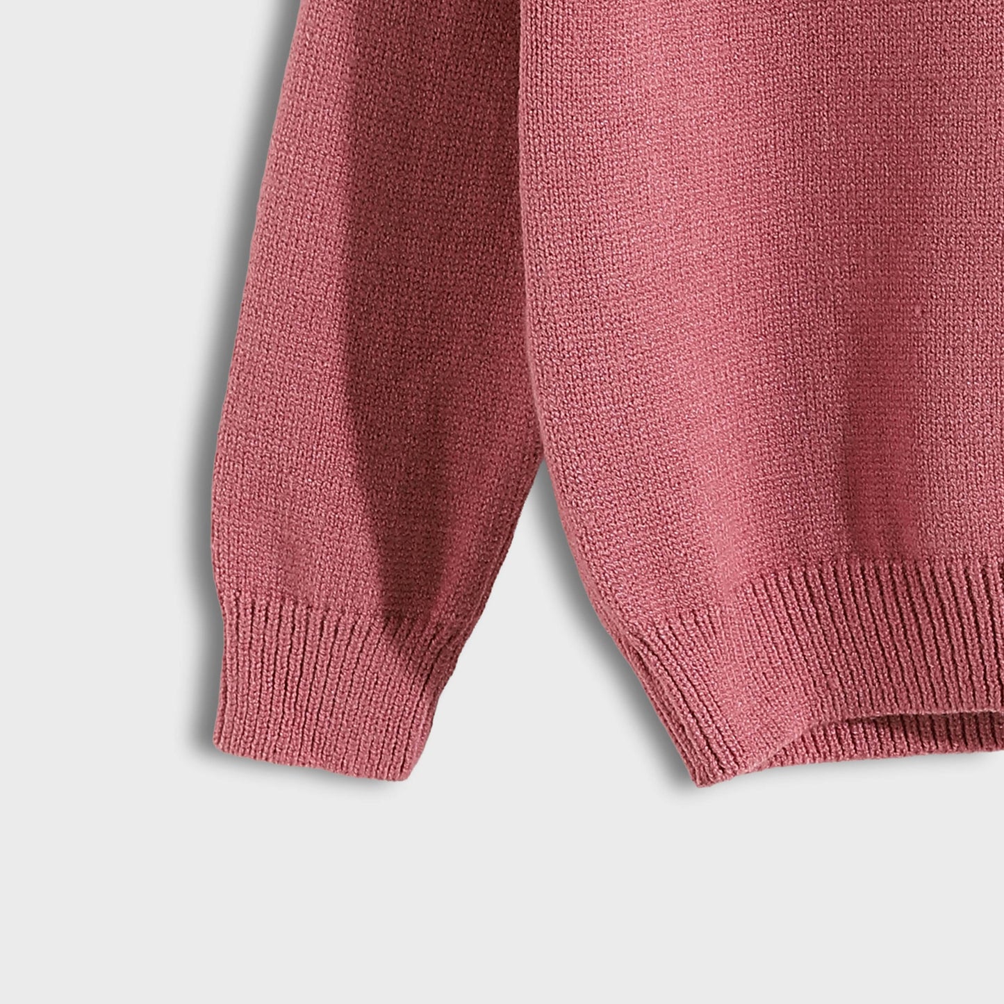 Round Neck Plain Pullover