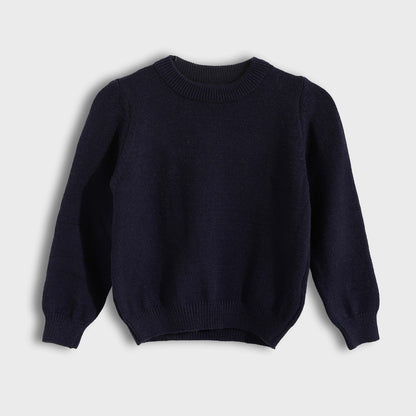 Bundle of 3 Solid Round Neck Pullover for Kids