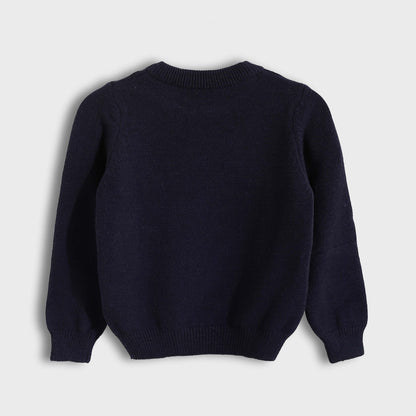 Round Neck Plain Pullover