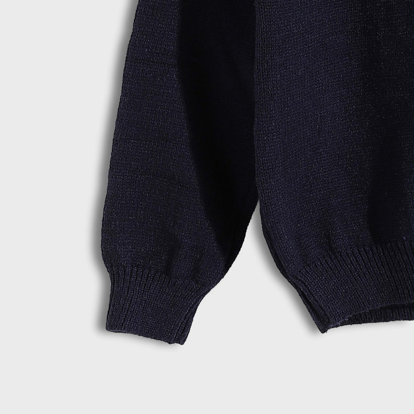 Round Neck Plain Pullover