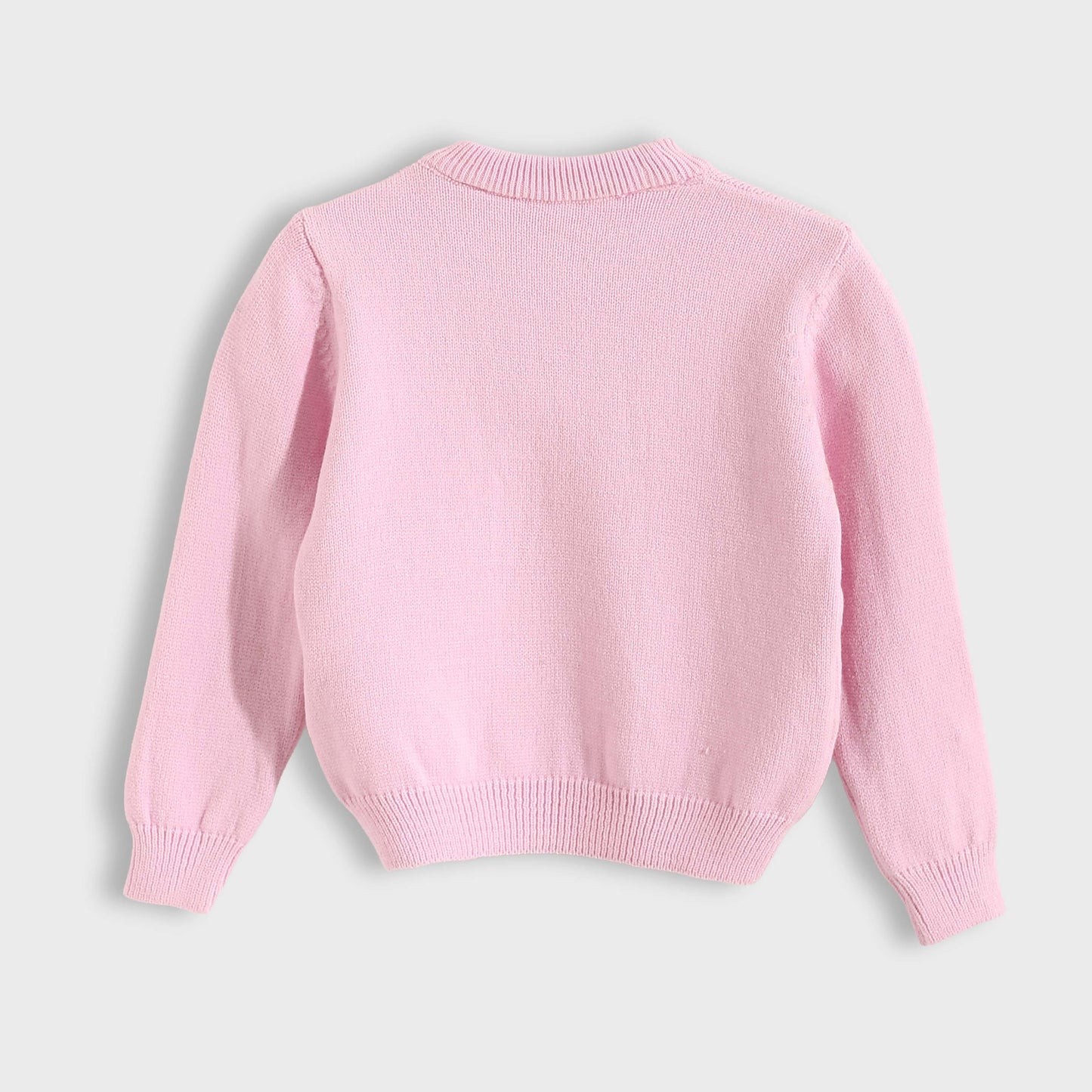 Round Neck Plain Pullover for Babies