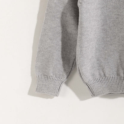 Bundle of 3 Solid Round Neck Pullover
