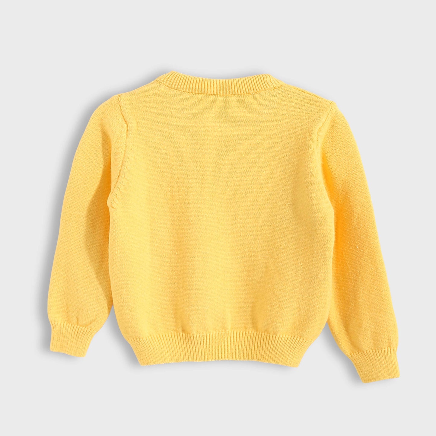 Round Neck Plain Pullover for Babies