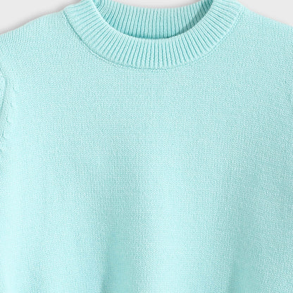 Bundle of 3 Solid Round Neck Pullover for Kids