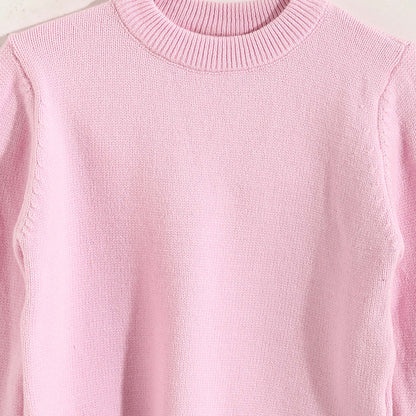 Bundle of 3 Solid Round Neck Pullover