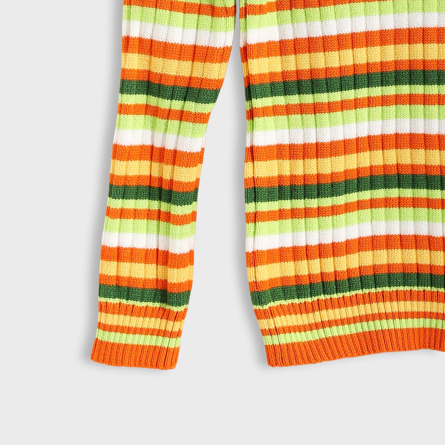 Bundle of 4 Round Neck Striped Pullovers
