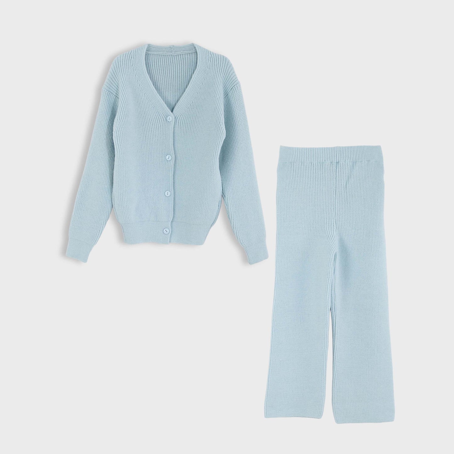 Girls Wool Sweater & Pants Set