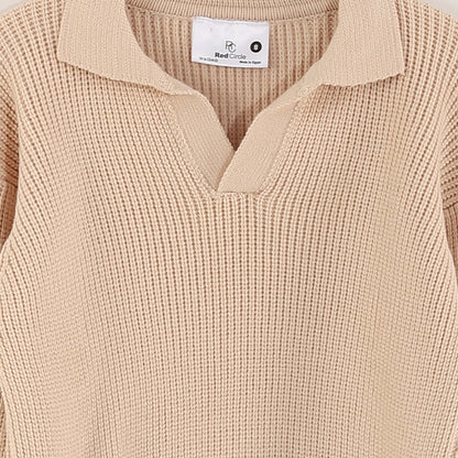 Girls Knitted Pullover & Pants Set