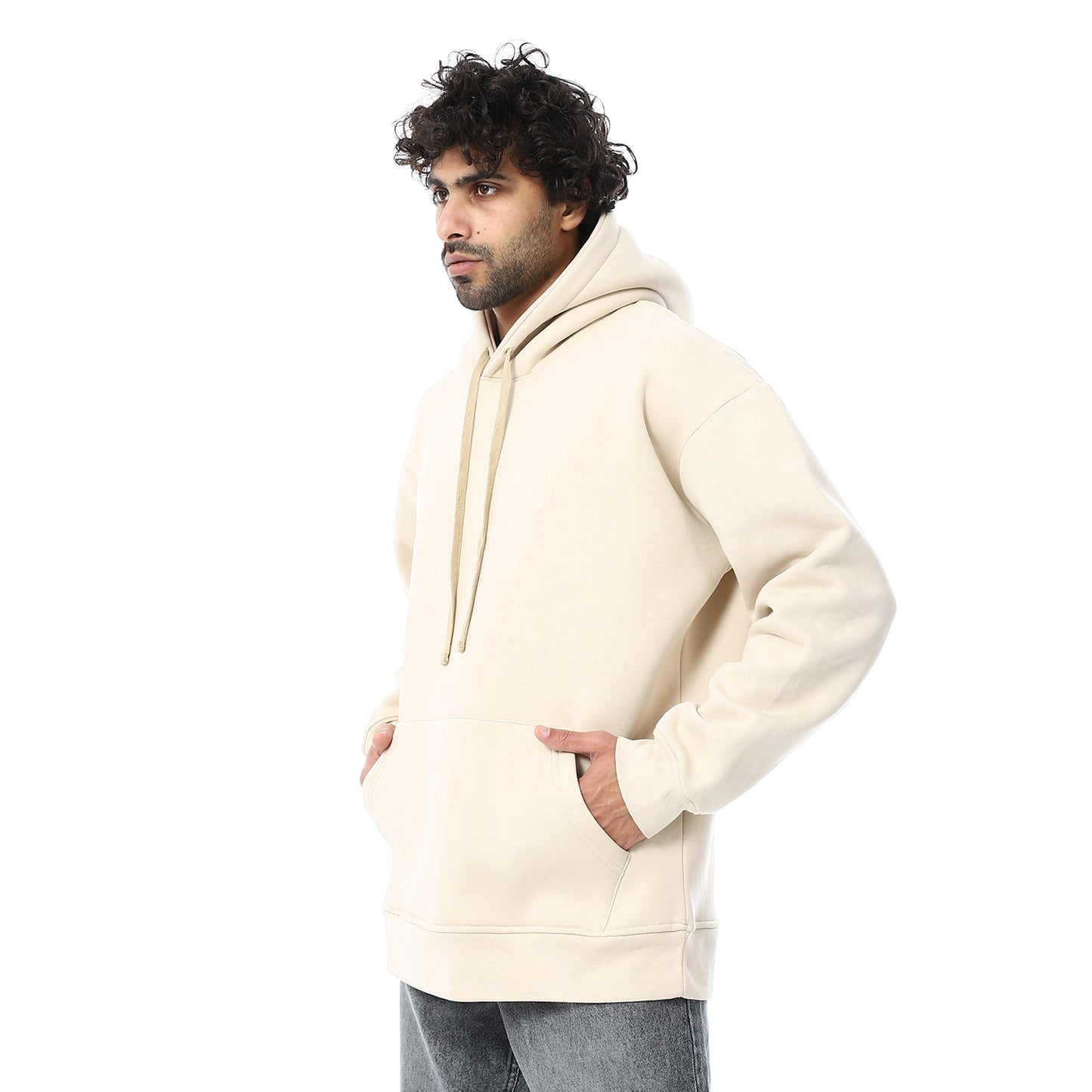 Plain Long Sleeve Hoodie