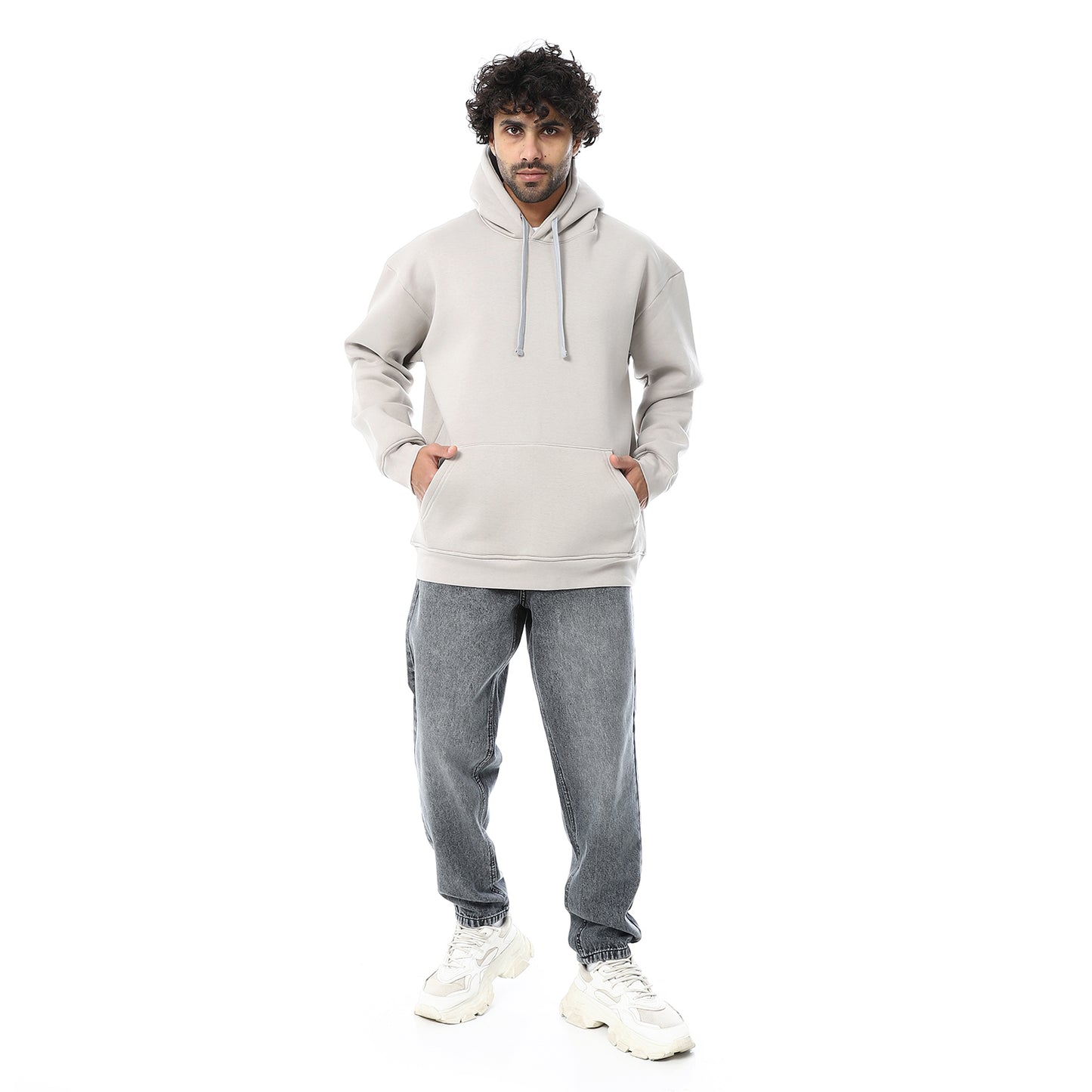 Plain Long Sleeve Hoodie