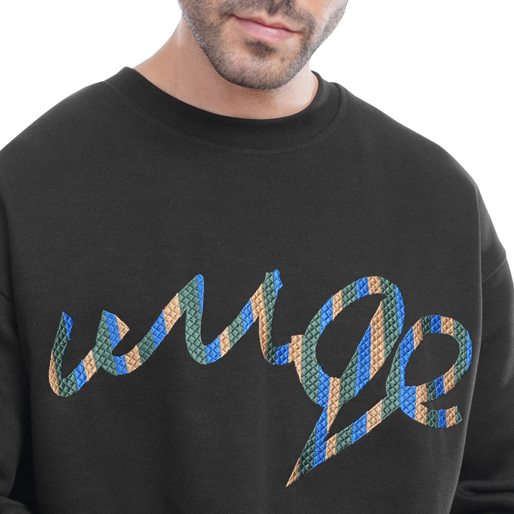 Printed Long Sleeve Sweatshirt