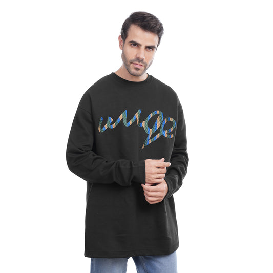 Printed Long Sleeve Sweatshirt