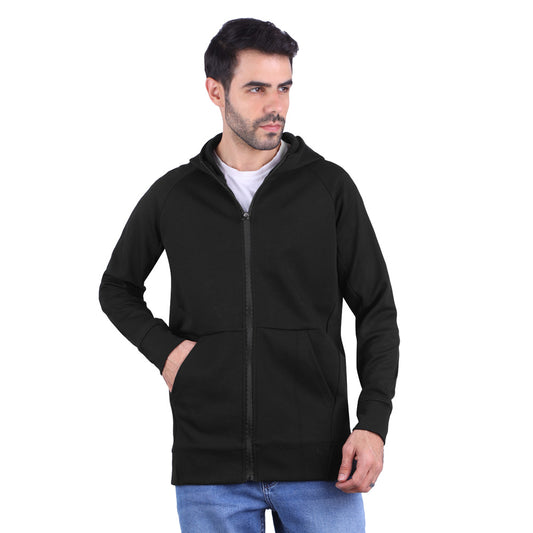 Zipper Long Sleeve Hoodie