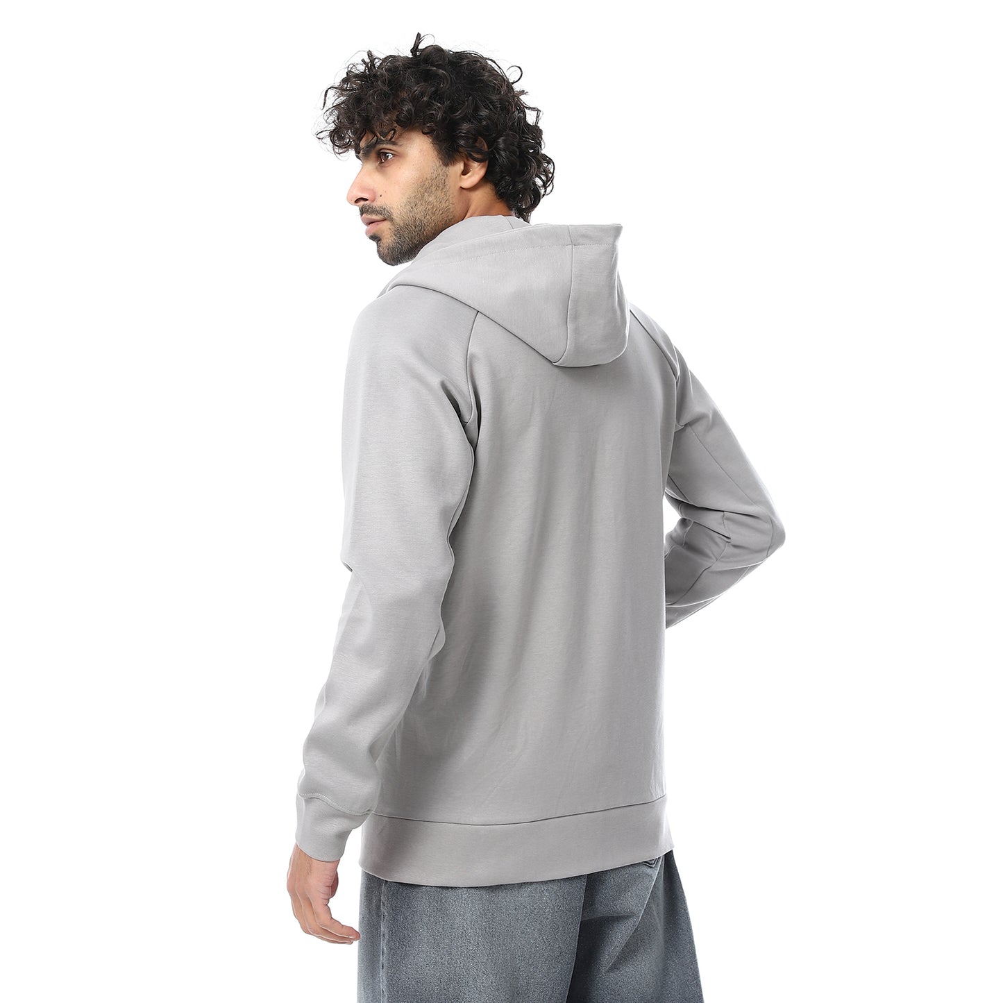 Zipper Long Sleeve Hoodie