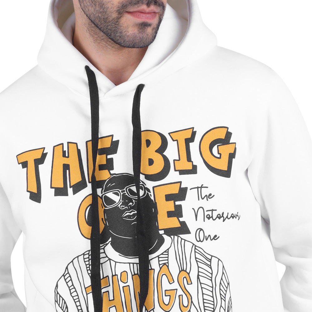 Printed Long Sleeve Hoodie