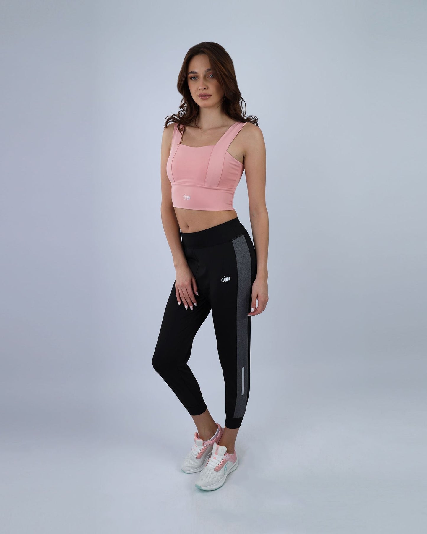 Pink Life Yoga Fitness Sports Bra