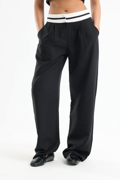 Hook & Eye Closure Pants