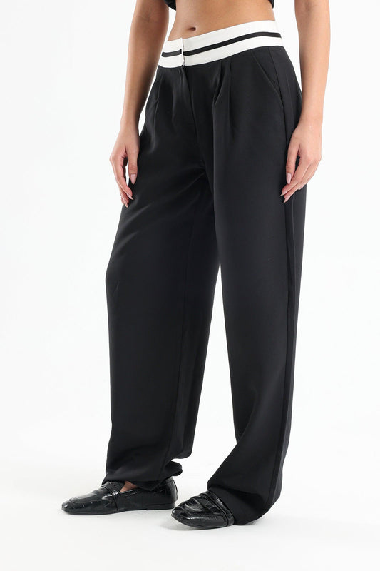 Hook & Eye Closure Pants