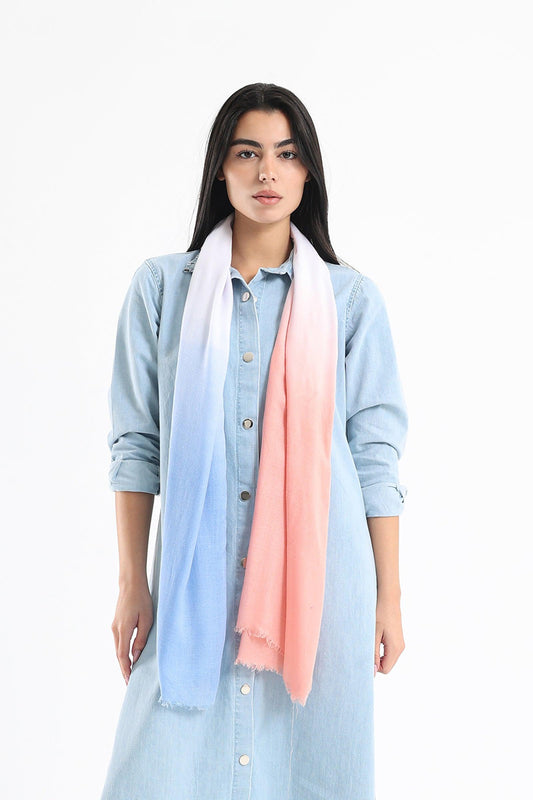 Bois De Rose Colored Cotton Scarf