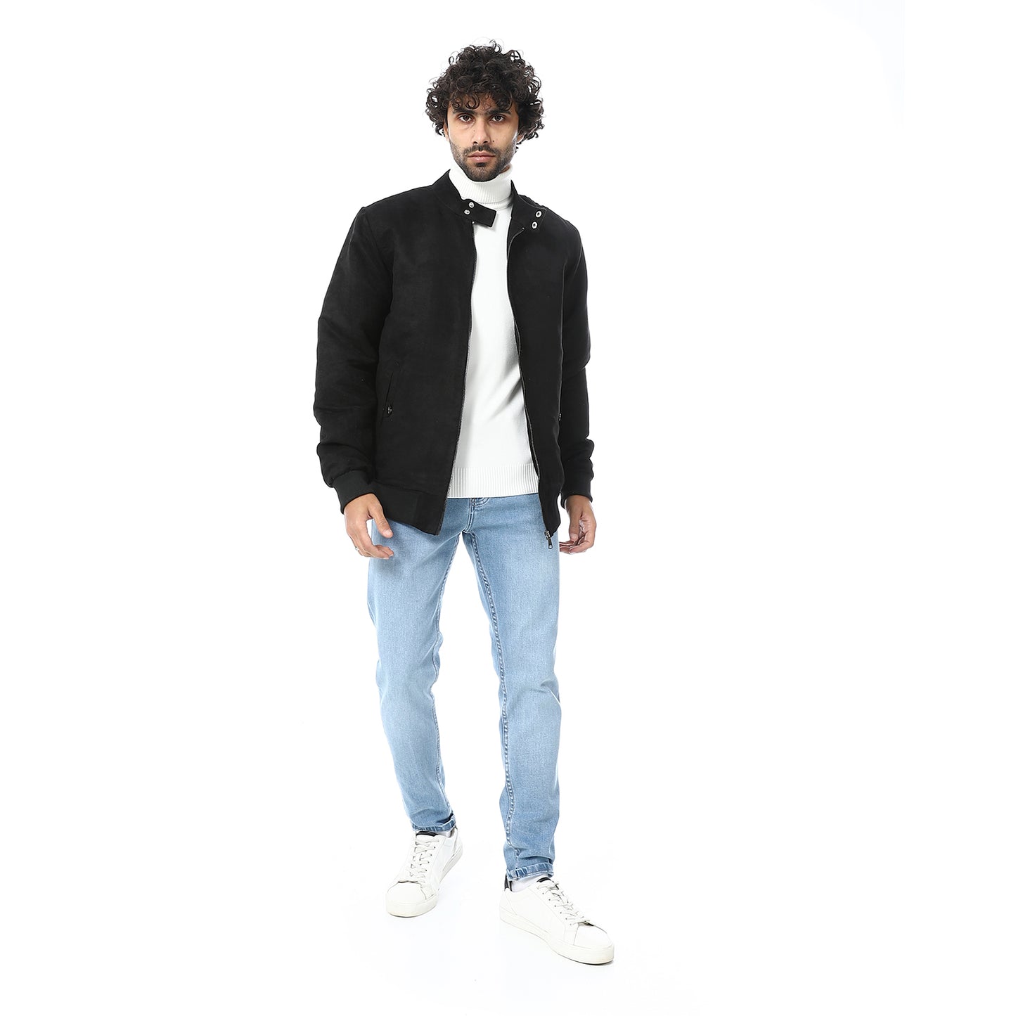 Suede Boomber Jacket