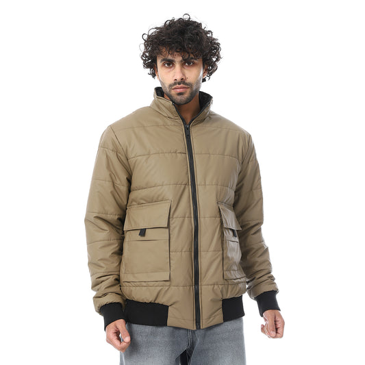 High Neck Puffer Jacket