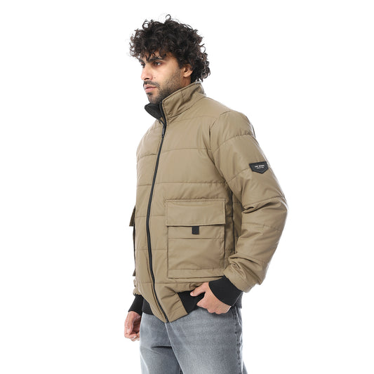 High Neck Puffer Jacket