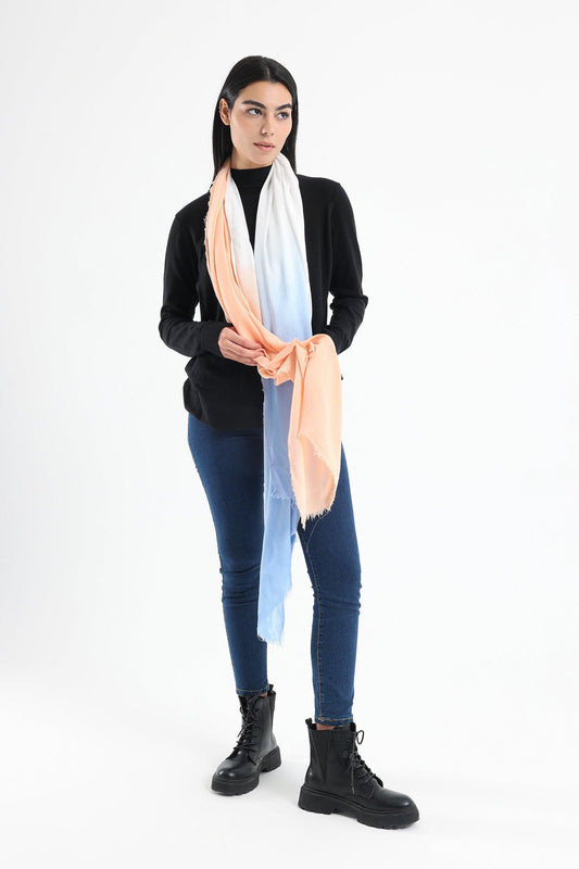 Light Simon Colored Cotton Scarf