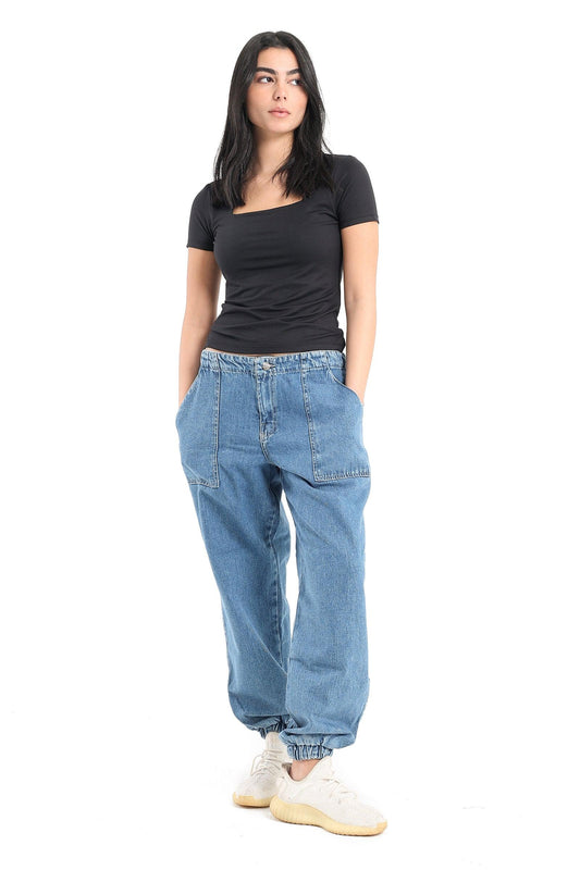 Square Neck Slim Top