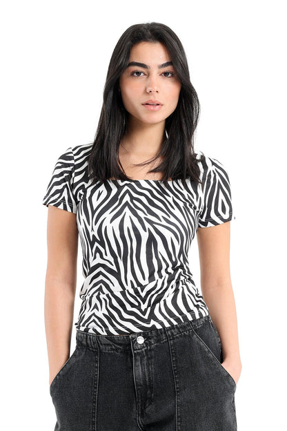 Square Neck Slim Top